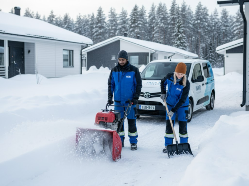 Siivoukset, Lumityöt, Muutot ja Kotiapu